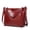 Red, variant on Women Leather Handbag Shoulder Crossbody Bag Tote Satchel Handbag for Christmas Gifts