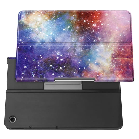 11.5inch Tablet Case for Tab PU Leather, Floral Pattern, Adjustable Stand & Anti-Slip Base Full Device