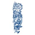 thumbnail image 1 of Pegatinas de tatuajes temporales extra grandes para tatuajes falsos de brazo a prueba de agua TFixol  GZQB-04, 1 of 3