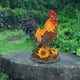 thumbnail image 2 of Modelo de gallo, decoración del jardín del patio del hogar, estatua decorativa del gallo, resultados impresionantes Jadeshay A, 2 of 8