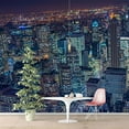 thumbnail image 2 of Idea4wall 6pcs Newyork City Peel and Stick Wallpaper Removable Wall Murals Large Wall Stickers for Home Decoration, 100"x24", 2 of 4