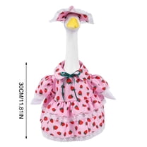 Cheapark Large 23-Inch White Easter Goose Porch Decoration Outdoor Yard Holiday Decor For Spring Garden Patio