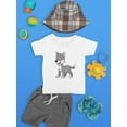 thumbnail image 3 of Happy Wolf T-Shirt Infant -Image by Shutterstock,  24 Months, 3 of 4