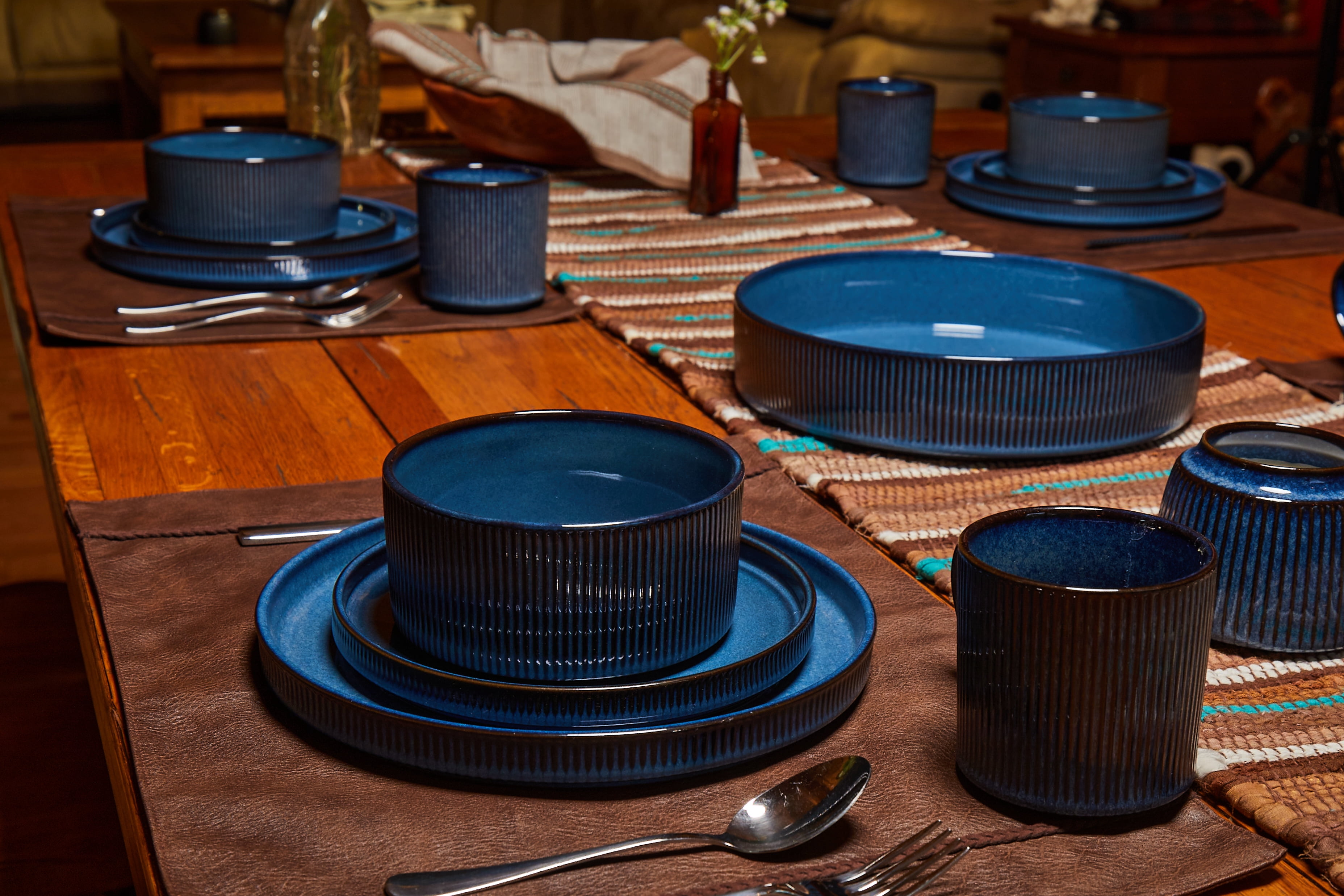 Yellowstone Table Runner 14" x 72" , Color Stripe