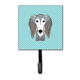 thumbnail image 1 of Porte-clés et Laisse Saluki Bleu Damier, 1 of 1