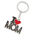 thumbnail image 3 of 1pc I LOVE MOM Key Chain Fashion Metal Key Ring for Mother's Day Gift Birthday Present, 3 of 3