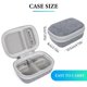 thumbnail image 3 of EVA Carry Case for Mobile Power 4500mAh Splashproof Storage Bag Scratchproof Hard Box Storage Bag with Mesh Pocket GRY, 3 of 4