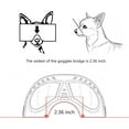 thumbnail image 4 of UOSIA Dog Goggles,Pet Sunglasses with Adjustable Strap for Medium Large Dog,L,Silver Lens, 4 of 6