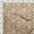 thumbnail image 3 of oneOone Rayon Dark Beige Fabric Abstracts Craft Projects Decor Fabric Printed By The Yard 56 Inch Wide, 3 of 5