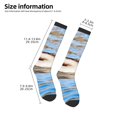thumbnail image 2 of Lukts Chaussettes Motif Canard Colvert Nageant dans une Rivière pour Femmes et Hommes, Cadeaux pour Golf, Chasse, Camping, Randonnée, Ski, Lecture, Sports et Plus, 2 of 6