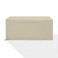thumbnail image 4 of Crosley Furniture Vinyl Outdoor Dining Table Furniture Cover in Tan, 4 of 8