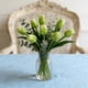 thumbnail image 1 of Flores artificiales de plástico suave | Ramo artificial de 39 cm para bodas y decoración del hogar | Naranja, morado, rosa, verde y amarillo | Accesorios para fiestas y sesiones de fotos, 1 of 7