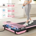 thumbnail image 3 of Walking Pad Treadmill, 2.5HP Under Desk Treadmill with Remote Control and LED Display, Portable Small Treadmill LED Display & Remote Control for Home/Office,Weight Capacity 300 LBS, 3 of 8