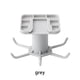 thumbnail image 3 of Colgador de cocina autoadhesivo giratorio 6 garras portaescobillas desmontable gris Advancent, 3 of 6