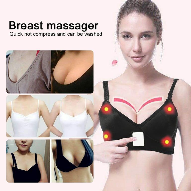 Bra Electric - Heated Bra Electronic Breast Massager Enhancer Ghest  Frequency Vibration Massager Bra Enlargement
