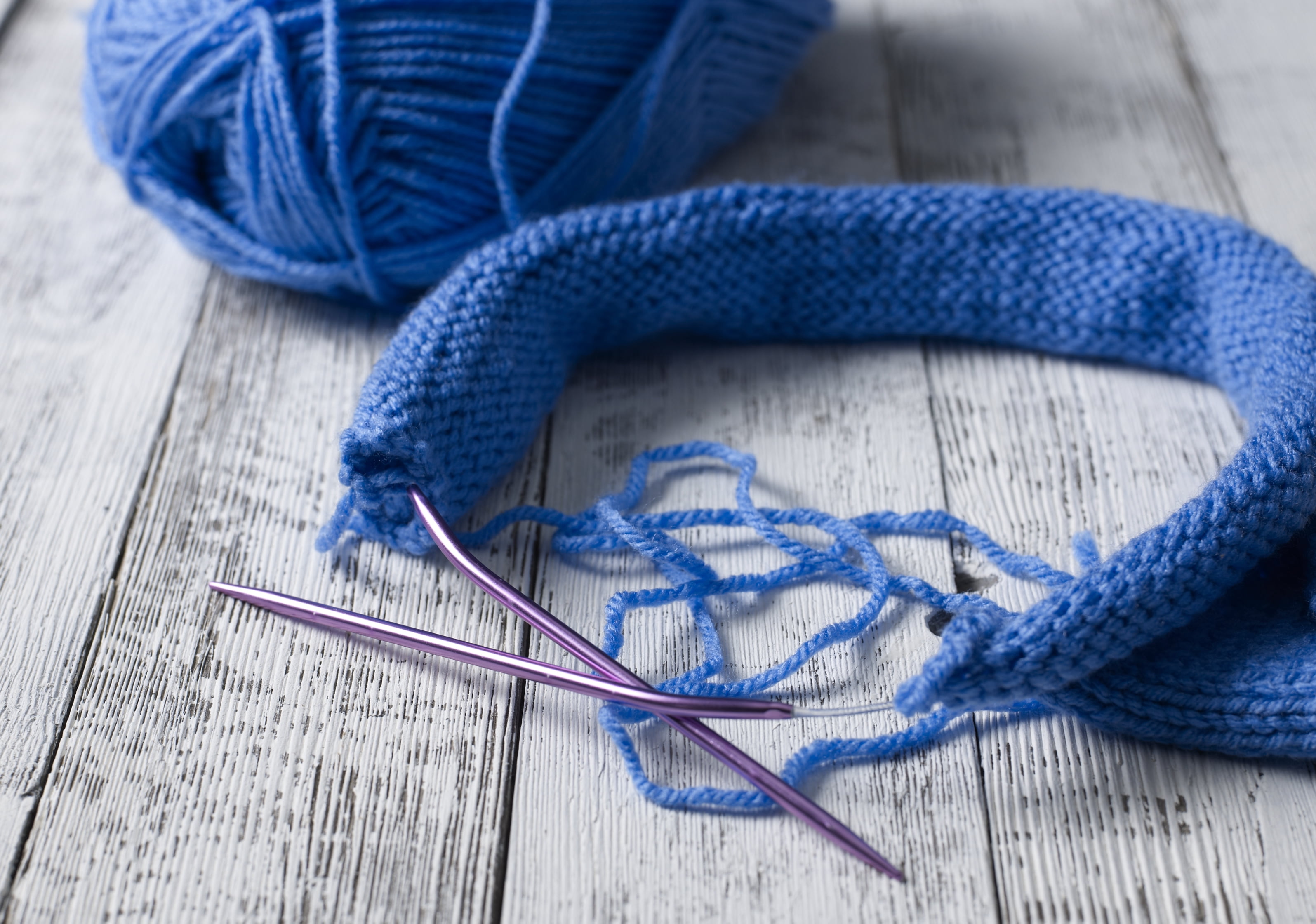 Red Heart® Learn Knitting Kit with Circular Needles