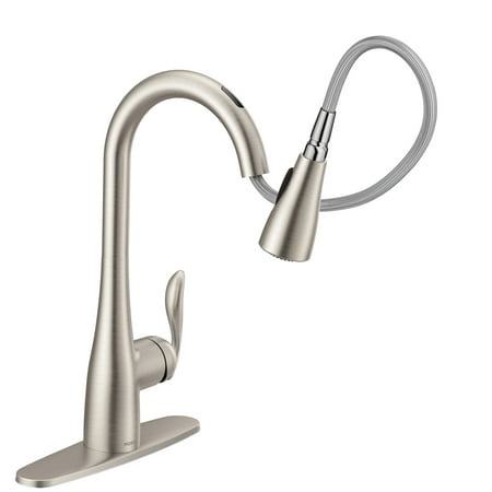 Moen 7594Evsrs Spot Resist Stainless One-Handle Pulldown Kitchen Faucet