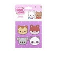 thumbnail image 1 of Imanes Prichos Cutie Town PVC e Imán 1 Paquete con 4 Piezas, 1 of 4