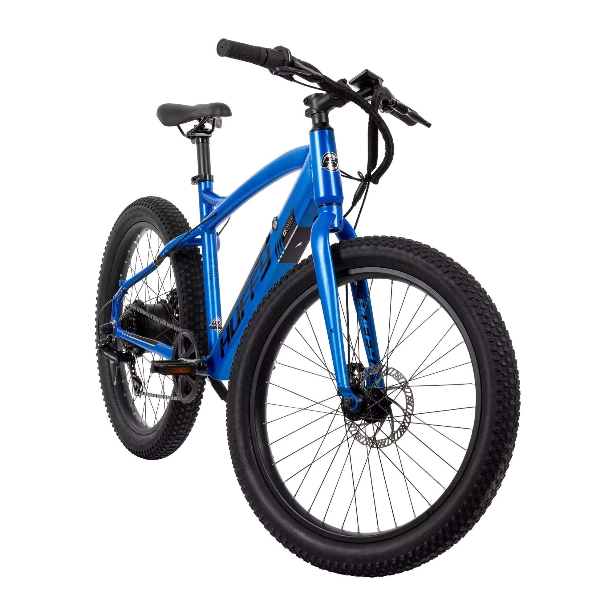 Huffy 24" Quantis 36V Electric Bike, Fits Riders 56" - 68", Cobalt, Teen/Adult, Unisex