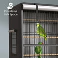 thumbnail image 5 of KNUTI Universal Bird Cage Cover Small Animal Good Night Blackout 51" x 38" x 23.5" Inch  - Black, 5 of 6