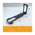 thumbnail image 3 of Extended Adjustable Vertical Quick Release L Plate Holder Hand Grip Tripod Bracket For X-t5 Digital, 3 of 5