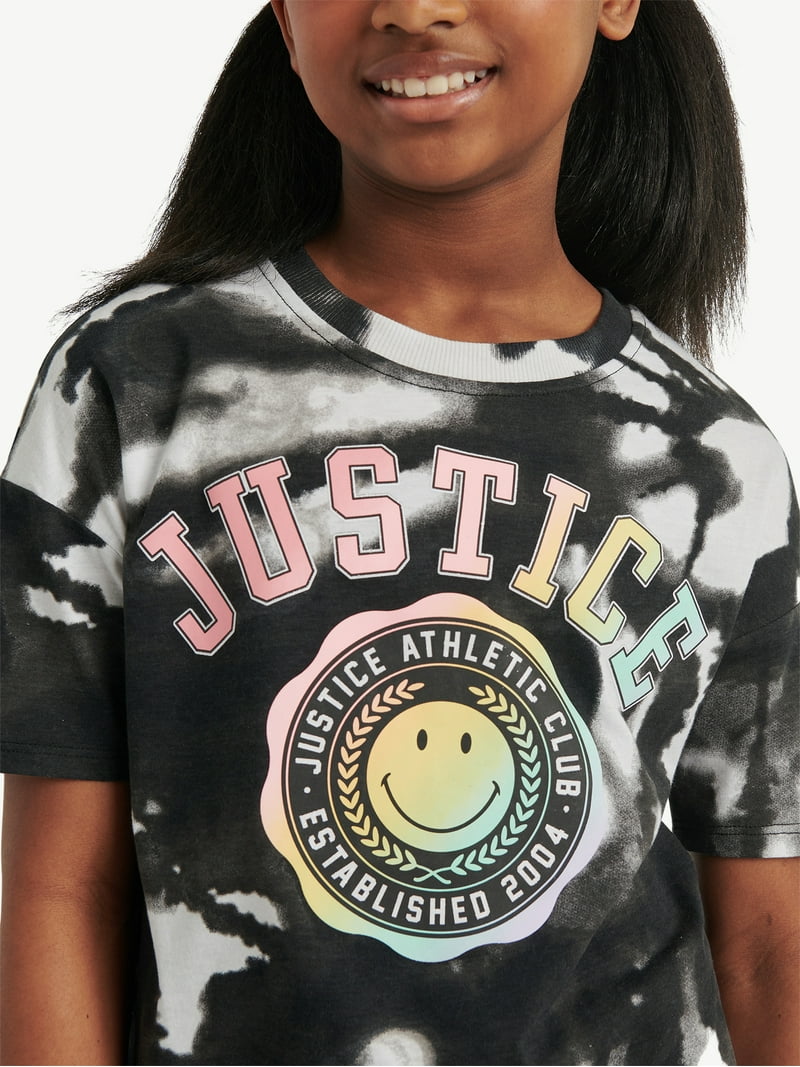 Justice Girls EDF Tee, Sizes XS - XLP - Walmart.com