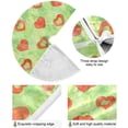 thumbnail image 2 of FMSHPON Valentine's Day Watercolor Red Hearts Xmas Christmas Tree Skirt Stand Mat for Holiday Party Decoration Indoor Outdoor 36 inches, 2 of 6