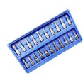 thumbnail image 3 of 46Pcs 1/4 and 3/8-inch Drive Bit and Torx Bit Socket Wrench Set Combination Fixing Tools, 3 of 10