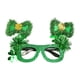 thumbnail image 2 of Gafas de Sol Verdes con Tréboles Del Día de San Patricio, Montura Festiva para Fotos y Celebraciones., 2 of 6
