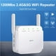 thumbnail image 2 of Repetidor Wifi De 1200 Mbps, Extensor Wifi Inalámbrico, Amplificador De Señal De Largo Alcance De Doble Banda De 2,4 Ghz/5 Ghz, Enrutador Wi-Fi Yuarrent EL012991-00, 2 of 6