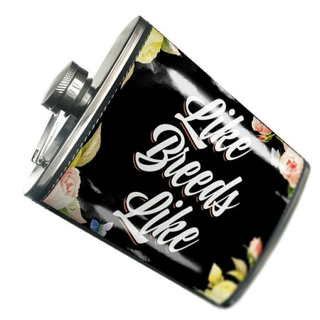 

NEONBLOND Flask Floral Border Like Breeds Like