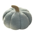 thumbnail image 2 of AURIGATE Fleece Pumpkin Throw Pillows, Happy Halloween Sherpa Fall Decorative Pumpkin Shaped Pillow Cute 3D Shaped Cushion, 5 x 8 inches, 2 of 5