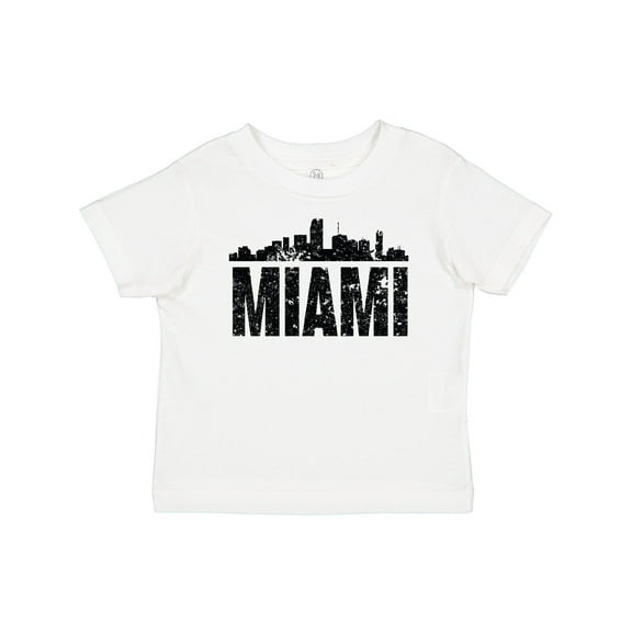Inktastic Miami Skyline Grunge Boys or Girls Baby T-Shirt