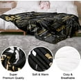 thumbnail image 4 of 40th Birthday Gifts Women Men 40th Birthday Decorations Women 40th Birthday Decorations for Men Husband Wife Sister Brother Soft Custom Blanket Back in 1984-60x50 Inch - Gold, 4 of 6