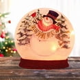 thumbnail image 2 of Stony Creek 7.00In Joyful Winter Round Orb, Glass, Electric Christmas Btj2276 Cardinal, 2 of 4