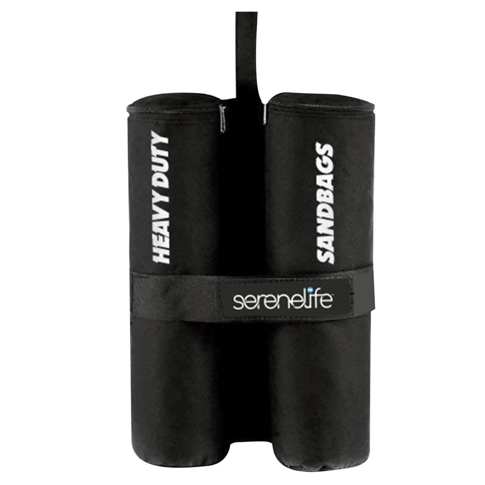 SereneLife SLGZSAND Pop Up Canopy Weight Sand Bags Portable Anchor