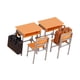 thumbnail image 2 of 1/12 Dollhouse de la casa de clases de la silla del escritorio del aula, casa de muñecas para niñas, muebles en miniatura, modelo de bolsa de escuela, 2 of 9