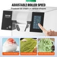 thumbnail image 3 of Commercial Snowflake Ice Machine 507LBS/24H Stainless Steel for Ice Cream, 3 of 9