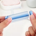 thumbnail image 7 of Walbest Useful Plastic Rolling Tube Squeezer Toothpaste Easy Dispenser Bathroom Holder, 7 of 7