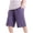 Purple, variant on Boys Cargo Shorts,Sun Shield Pocket Stretch Beach Playwear Shorts Purple 3-4
