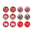 thumbnail image 5 of Adornos navideños de bolas de 8 cm, decoraciones creativas para árboles de Navidad, juguetes inflables de PVC para exteriores y el hogar, regalo de Navidad, 5 of 5