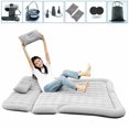 thumbnail image 2 of For SUV / Truck / Van Car Air Bed Inflatable Cushion Air Mattress Backseat+Pump, 2 of 6