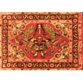 thumbnail image 1 of Ahgly Company Indoor Rectangle Persian Orange Traditional Area Rugs, 8' x 12', 1 of 1