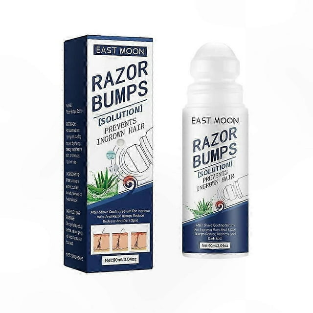 Post-Shave Roll-On for Men Ingrown Hair & Skin Irritation Relief Solution