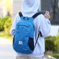 thumbnail image 5 of Mochila de hombro plegable de 20 l, ultraligera, impermeable (azul oscuro), 5 of 5