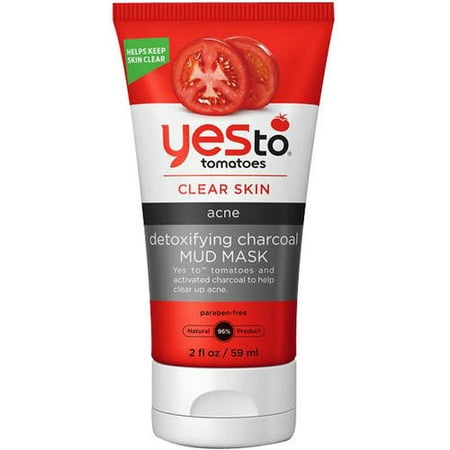 Yes To Tomatoes Detoxifying Charcoal Mud Mask for Acne 2