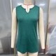 thumbnail image 4 of Xuyuer Womens V Neck Casual Cami Sleeveless Camisole Blouses Summer Basic Tank Shirt, 4 of 9