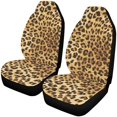 thumbnail image 1 of ABPHQTO Juego de 2 fundas de asiento de coche, fundas de moda, protector universal para asientos delanteros de coche, apto para coche, SUV, sedán, camión, 1 of 3