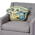 thumbnail image 4 of Mandalorian Frog Friends Travel Cloud Pillow, 4 of 5