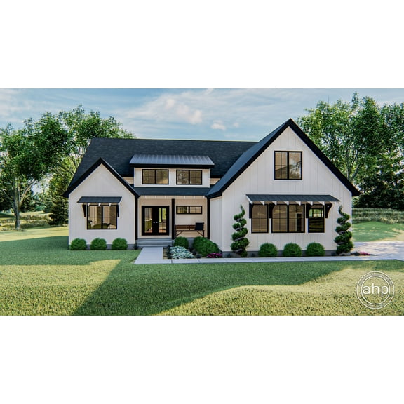 Advanced House Plans: Builder Ready Blueprints | Sutton Farm 29840 | 1 Story Plan